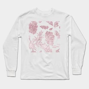 Rose gold garden Long Sleeve T-Shirt